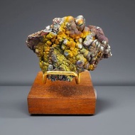 頂級大佛珠力泥活石(老礦*金色) 招財 升運 冥想 改善氣場