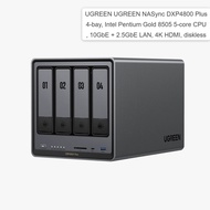 UGREEN 35602A NASync DXP4800 Plus 4-bay, Intel Pentium Gold 8505 5-core CPU, 10GbE + 2.5GbE LAN, 4K 