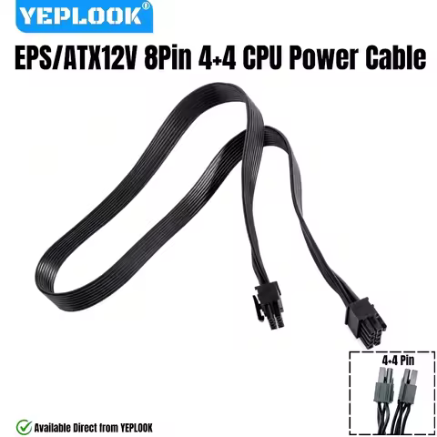 YEPLOOK CPU Power Cable Single 8Pin to 8Pin 4+4Pin for Corsair RM1000i, RM850i, RM750i, RM650i Type 