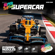 1:10 Size Building Block Toys F1 Red Bull Racing Car Model Car Toys for Kids Birthday Gift