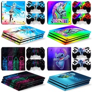 PS4 PRO Game Console Sticker Handle Protective Film Monster Hunter Hatsune Fort Night Starry Sky Time