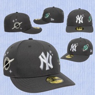 Major League Baseball New York Yankees Planet Icon Fashion Fitted Hat Men’s Fashion Curved Eaves Bas