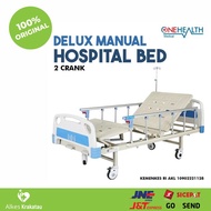 Deluxe Manual Hospital Bed 2 Crank / Tempat Tidur Pasien 2 Crank