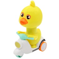 Grosir^ Mainan Motor Bebek Kuning untuk Anak-anak, Mainan Tekan Putar
