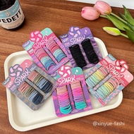 Set of 4-color hair ties, hair elastic gift box, lovely gift box [CODE G301](T1-KHO1) hottrend