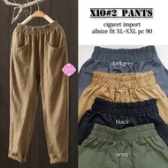 Dc - EXO PANTS - BAGGY LINEN PANTS