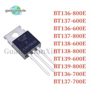 5PCS BT136-600E BT137-600E BT138-600E BT139-600E BT136-800E BT137-800E BT136-700E BT137-700E TO-220 