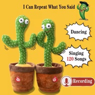 120 Songs Tik Tok Electric Cactus Dancing Cactus Twist Cactus Twist Singing Dance Birthday Gift Dancing Talking Recordin Christmas Gift Holiday Gift