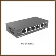 RG-ES205GC RUIJIE REYEE 5 PORT GIGABIT CLOUD MANAGEMENT NON POE SWITCH