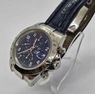 Tudor 79280 藍面 Tiger 原裝皮帶連摺扣 淨錶 watch only