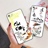 Oppo A3s / A1k / Realme C1 / Realme C2 case with calligraphy, feng shui, herb, wealth, fortune, peac