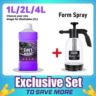 CAREGA Ultimate Nano Wash Shampoo Car Wash Shampoo Nano Wash High Quality Bubble Snow Wash For Car D