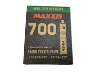 *~(疾風單車)全新盒裝 瑪吉斯MAXXIS 內胎 700X23到32C 氣嘴長48L(有現貨)