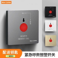 Type 86 Alarm Button Switch Panel Emergency Button Emergency Call Fire Manual Button SOS SOS