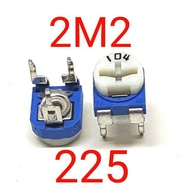 2m2m2 225variable Resistor Trimpot VR Trimmer Plastic Blue inovvt90 Come On Order