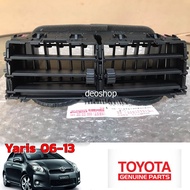 ( ส่งจากไทย ของใหม่ ราคามือ 2 )ช่องลมแอร์ ช่องปรับแอร์กลาง สีดำ Toyota Yaris ncp 91 ยาริส ปี 2006-20