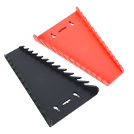 2 Packs Magnetic Wrench Organizer 12 Slots Strong ABS Space Saving Rack for 6 to 24mm 1/4in 1/16in