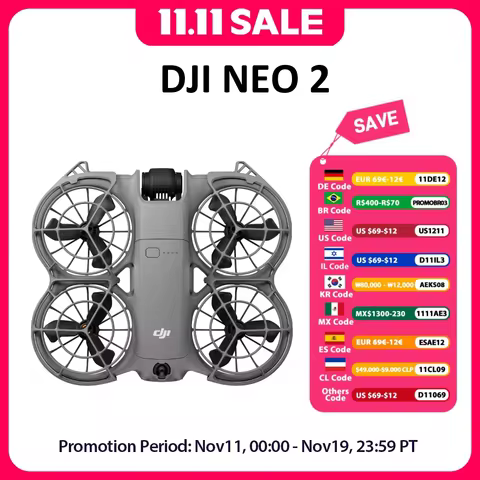 DJI NEO 2 Drone Mini FPV Drone for DJI RC-N3 Goggles N3 DJI Orginal Brand New Drone