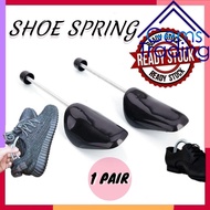 (1 pair) Shoe Plastic Holder Spring Shoe Tree Shoe Hold Support Spring Rod Sneaker Tree With Spring