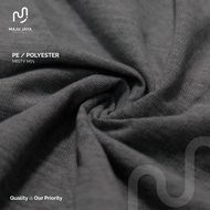MAJU JAYA TEXTILE - PE 30s 45" Misty M71 Fabric / 30s 45" Polyester T-Shirt Material Misty M71