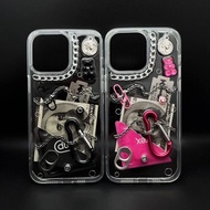 Trendy USD blade dropper transparent Case For iPhone 17 16 15 14 13 12 11 Pro Max 14 15 16 Plus Hand