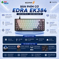 Edra EK384 mechanical keyboard (RGB LED, USB) ️Genuine product ️