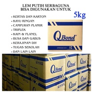 Q BOND WHITE GLUE 5Kg | PVAC GLUE | Multipurpose Glue