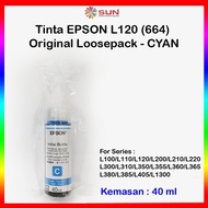 Tinta Printer Epson L120 Original EPSON 664 T664 - Loosepack 40ml