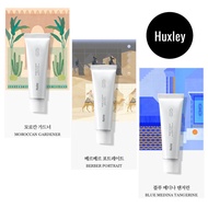 HUXLEY Perfume Hand Cream Trio 30ml / Moroccan Gardener / Berber Portrait / Blue Mendina Tangerine