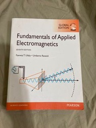 📖原文書📖—電磁學 原文書 Fundamentals of Applied Electromagnetics7e