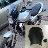ER5 Windscreen Windshield for Kawasaki ER 5 ER-5 Headlight Fairing Motorbike Accessories Front Scree