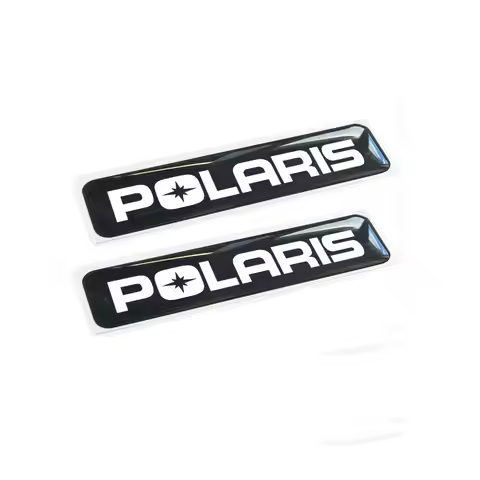 5pcs Polaris stickers bike bike MTB BDC BIKE 3D Gel Decal Sticker Badges NOWMOBILE ASSAULT INDY AXYS