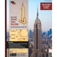 New York Empire State Building Deluxe Book And Model Set