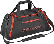 Mercedes-Benz AMG Sports Bag, 56 x 25 x 26 cm, Black/Red, Polyester, 2-Way Zip, Removable Shoulder S