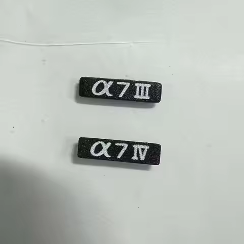 New body emblem logo name plate repair parts for Sony ILCE-7M4 A7M4 A7IV ILCE-7M3 A7M3 A7III mirrorl