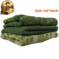 Military fan multi purpose camouflage camouflage net scarf turban mesh scarf scarf camouflage anti m