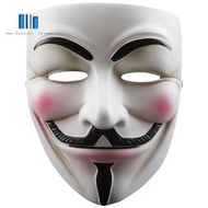 台灣現貨V 字仇殺隊匿名傢伙福克斯角色扮演面具派對道具