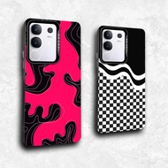 RN34 Pastle Aesthetic Case Vivo series Compatible for Vivo Y29 4G Y19S V50 V40 V50 Lite V40 Lite Iqo