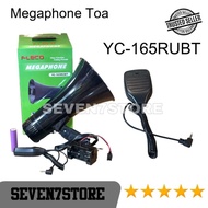 MEGAPHONE TOA YC-165RUBT RECHARGEABLE PENGERAS SUARA MEREKAM
