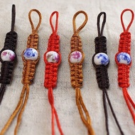 Hand-Woven High-End Teapot Shock-resistant Anti-drop Tether Tether Purple Clay Pot Tether with Rope 