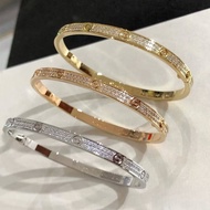 Narrow Full Diamond Bracelet/High-End Classic Men And Women Bracelet/Fashion Accessories/Gifts