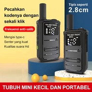 TERLARIS WALKIE TALKIE HT MORQTOLA M8 JARAK JAUH 1KM DENGAN BATERAI 2200MAH - 16 SALURAN RENTANG FRE