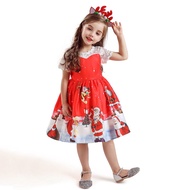[NNJXD] Christmas Dress Baby Girl Dress Kids Party Santa Claus Costume New Year Girl Children Clos 4