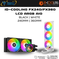 [ ID-COOLING FX240 / FX360 LCD ALL-IN-ONE LIQUID COOLER ] - BLACK / WHITE