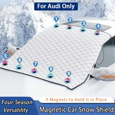 For Audi Q1 Q2 Q3 Q4 Q5 Q6 Q7 Q8 SQ2 SQ7 SQ8 RS3 RS4 RS5 RS6 RS7 Magnetic Car Front Windshield Anti-