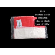 Plastic flag WITHOUT ROPE, 100 lbs (FR21)