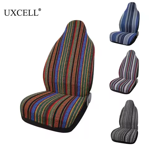 Uxcell 13color Baja Bucket Front Seat Cover Universal Stripe Colorful Saddle Blanket Seat Covers Pro