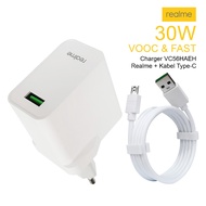 HP REALME VOOC FAST CHARGING Charger ChargerOriginal Realme VC56HAEHhp + Type-C Cable
