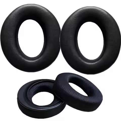 Real Sheepskin Ear Pads For SONY MDR SA1000 SA2000 SA3000 SA5000 Headphones Replacement Earpad Foam 
