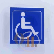 Acrylic Wheelchair Emblem - Acrylic Wheelchair Holder - Hospital